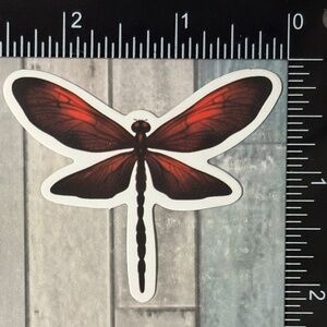 🌀10/$10🌀 Dragonfly Reusable Waterproof Sticker Decal
